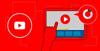 Illustration of Youtube video and data